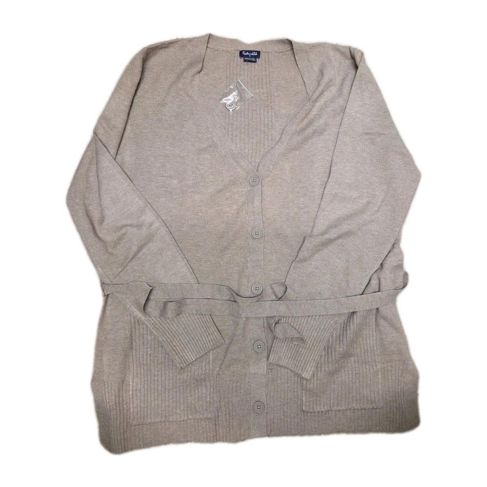 Splendid Women's Cardigan Button Up Green XXL